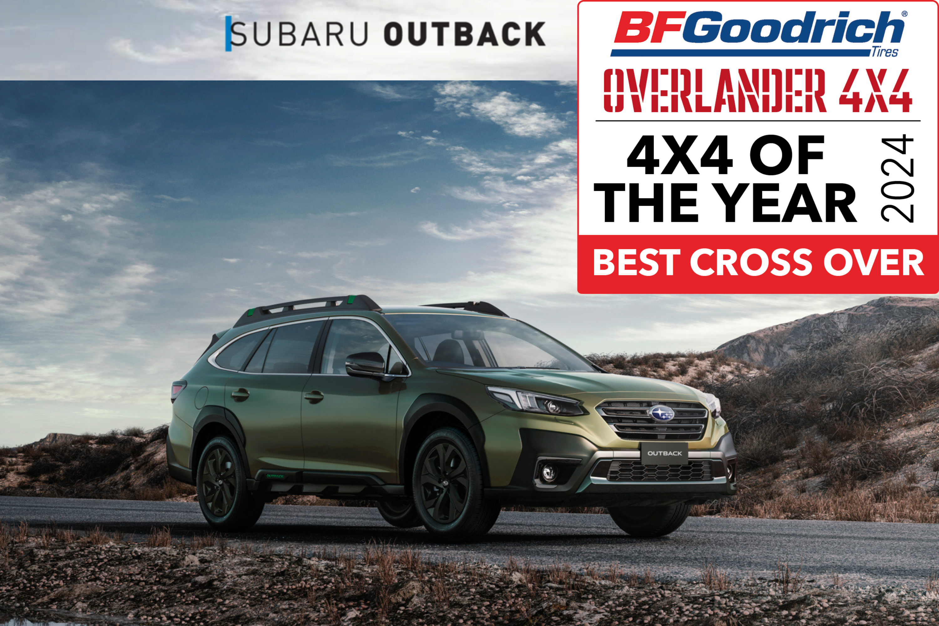 Subaru Outback wins Best Crossover from Overlander 4x4