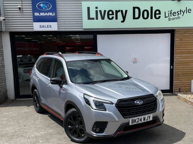 Subaru Forester 2.0i e-Boxer Sport 5dr Lineartronic Estate Petrol/Electric Hybrid SILVER
