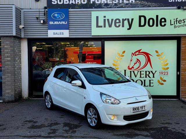 Mitsubishi Mirage 1.2 Attivo 5dr Hatchback Petrol WHITE