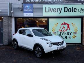 NISSAN JUKE 2013 (63) at Livery Dole Ltd Exeter