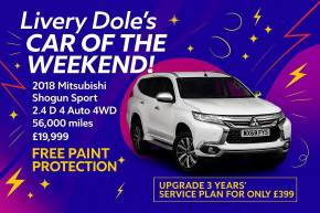 MITSUBISHI SHOGUN SPORT at Livery Dole Ltd Exeter