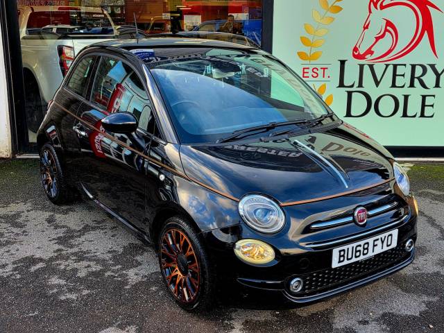Fiat 500 1.2 Collezione 3dr Hatchback Petrol BLACK