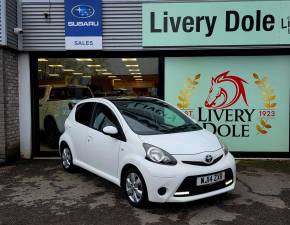 TOYOTA AYGO at Livery Dole Ltd Exeter
