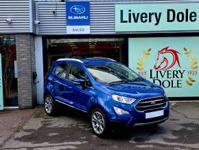 FORD ECOSPORT at Livery Dole Ltd Exeter