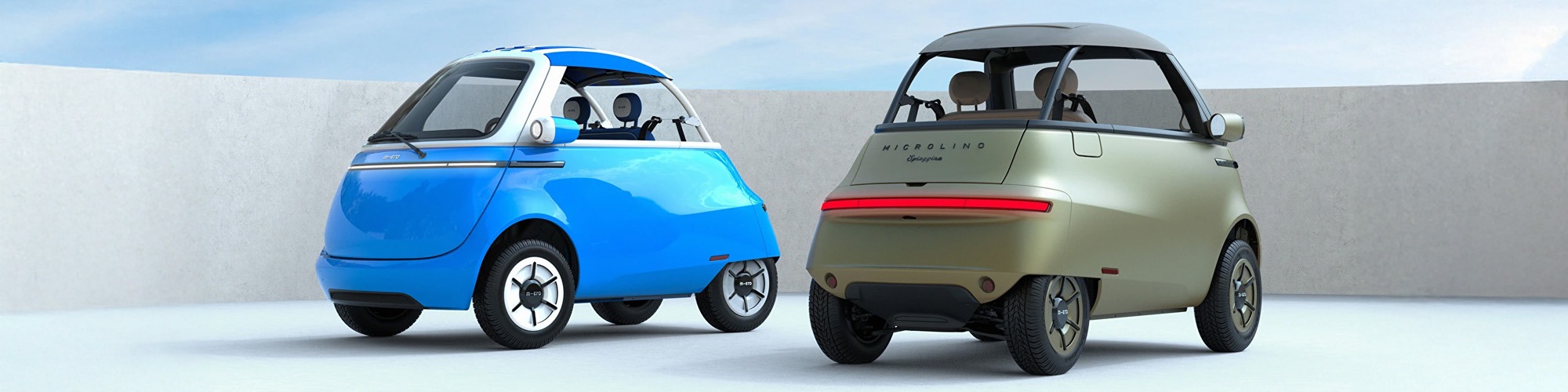 microlino spiaggina Banner