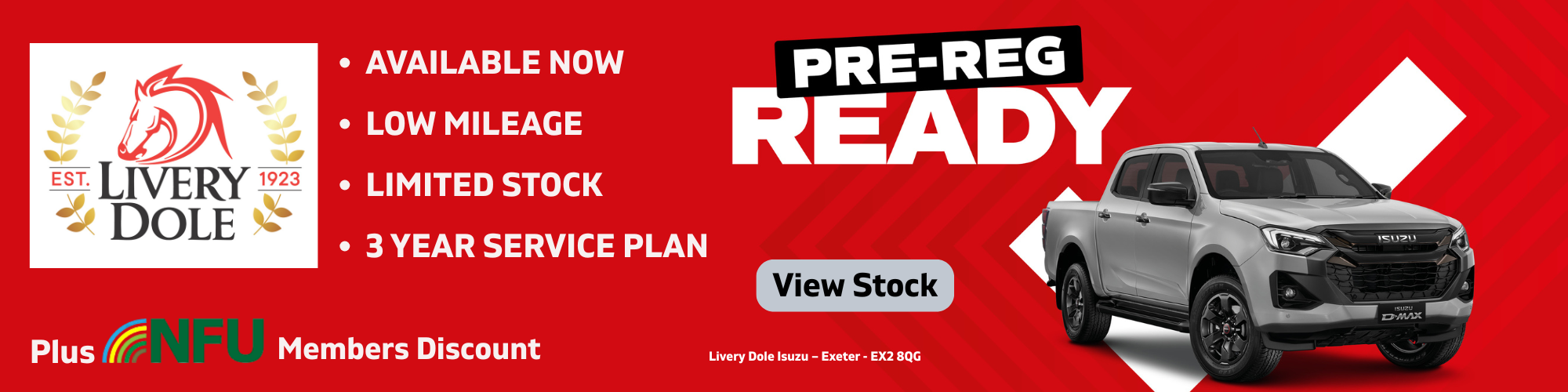 New ISUZU Pickups for sale at Livery Dole